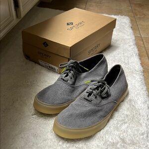 Sperry Men's Gray Captain CVO Drink gray shoes